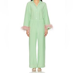 Sleeper Miss Cat Belted Pajama Set